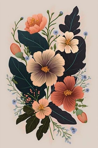 lumise-media-floral-poster-with-flower-leaves-it_605423-73703-69143fe1d5217